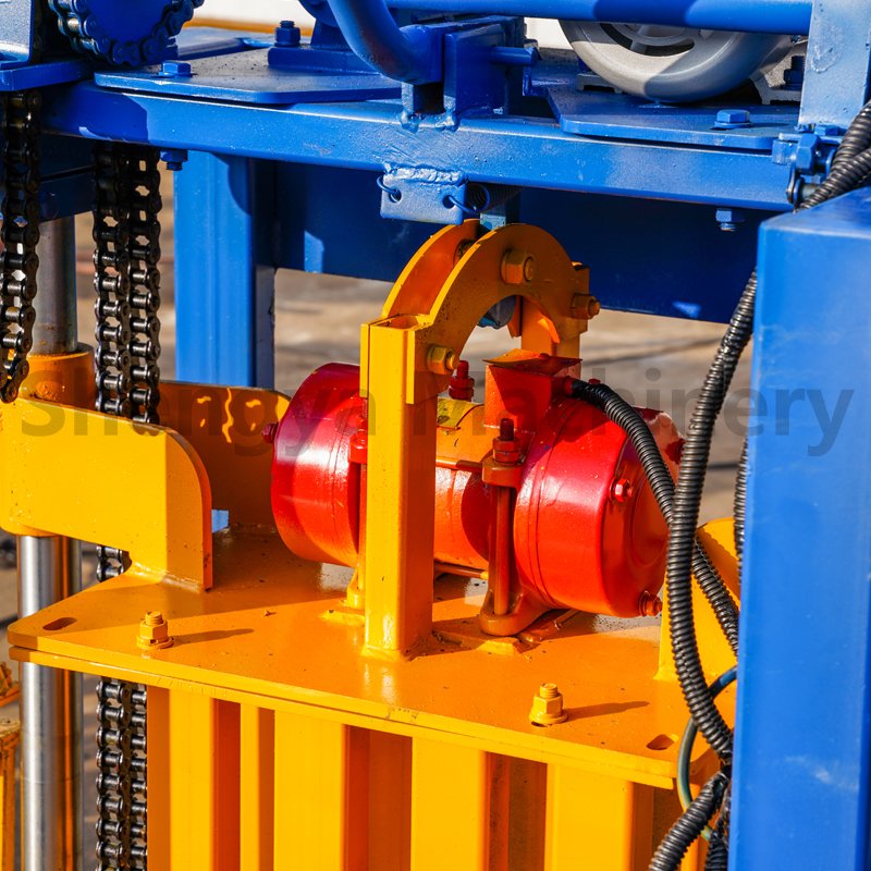 popular qm2-45 small brick making machine compressed earth brick machine hollow block making machine