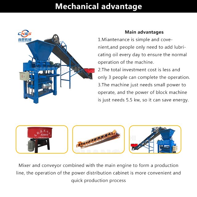 QMJ4-35D Semi-Automatic Hollow Concrete Interlocking Cement block Mechanism Brick mechanical online job work from home