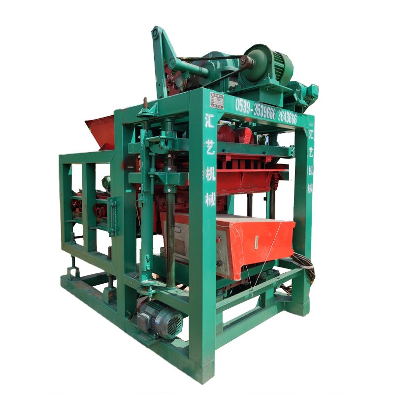 qtj4-26 interlocking brick making machine block moulding machine concrete block machine