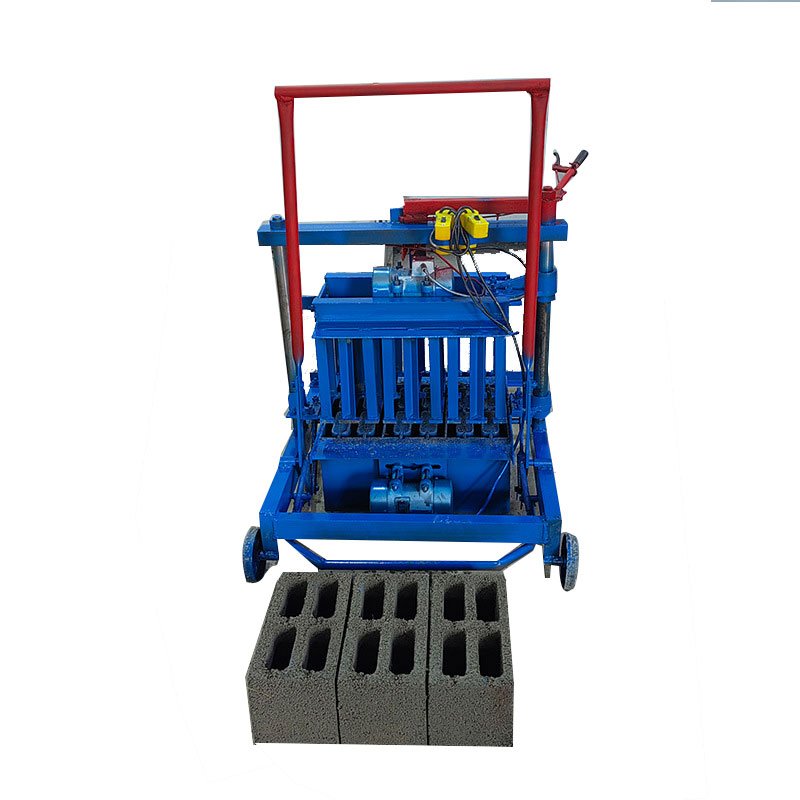 Sell automatic small mobile manual hollow cement brick making machine Concrete brick making machine