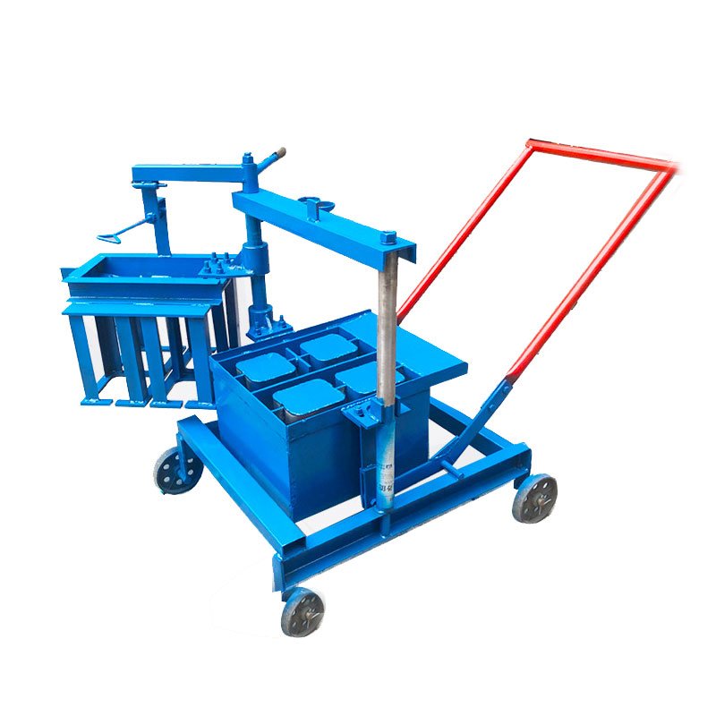 Sell automatic small mobile manual hollow cement brick making machine Concrete brick making machine