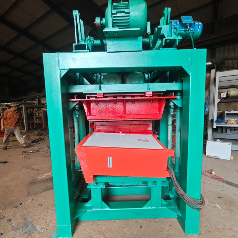 qtj4-26 automatic block making machine concrete brick making machine interlocking brick mold