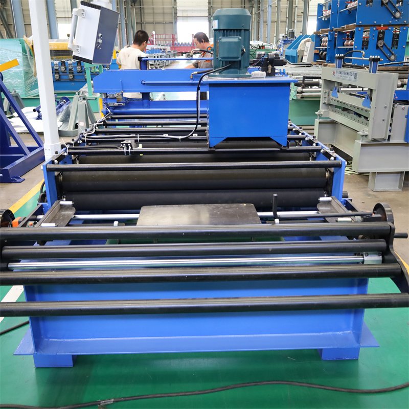 Good Quality Full Automatic Simple Roll Forming Machine Iron Plate Leveling Machine
