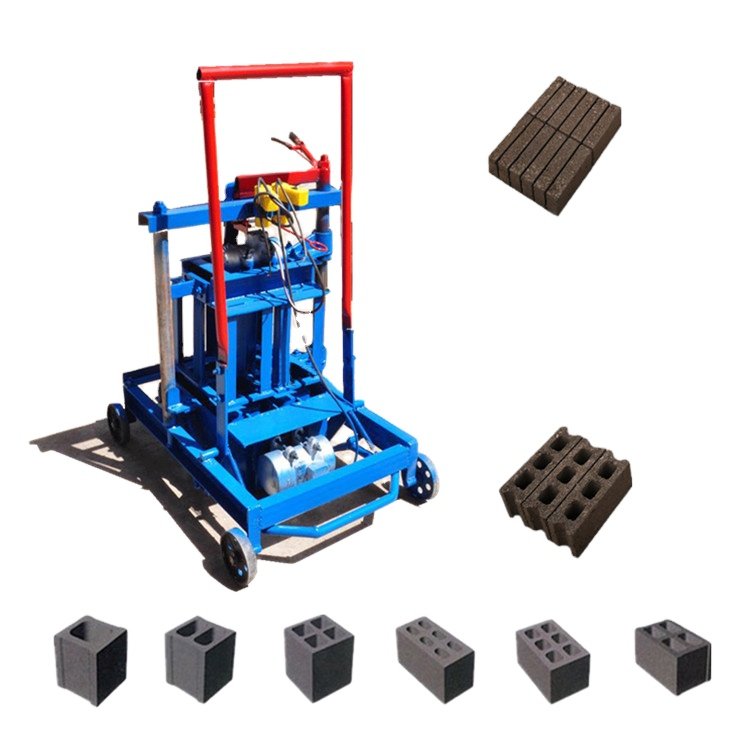 Full Automatic Hollow Concrete Interlock Cement Block Machine Brick Making Machinery Online Jobs Work From Home