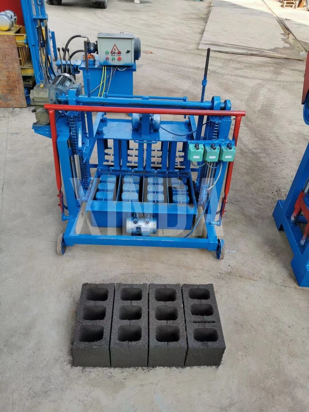 Full Automatic Hollow Concrete Interlock Cement Block Machine Brick Making Machinery Online Jobs Work From Home