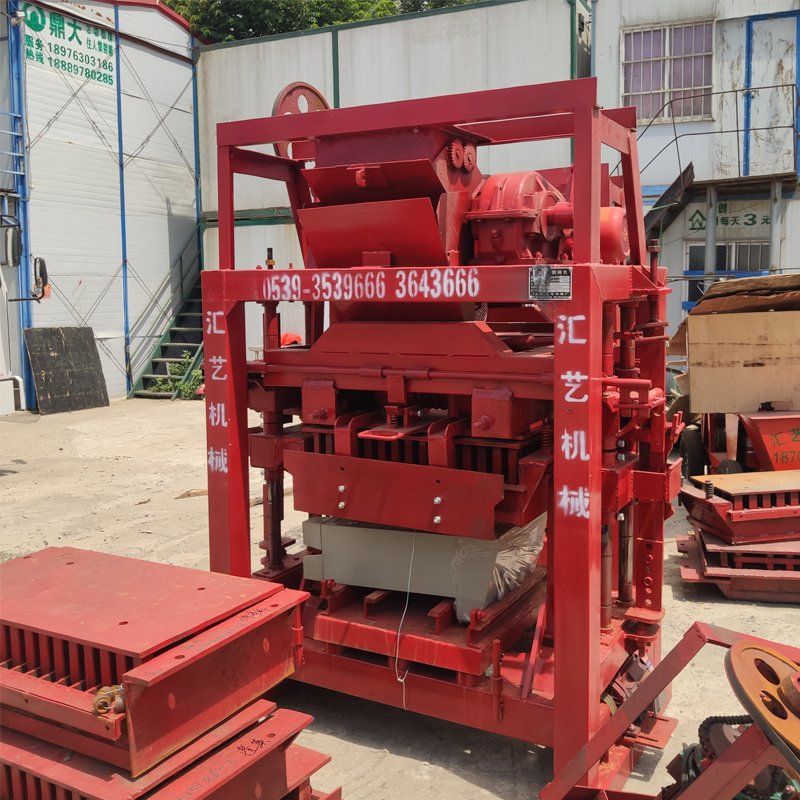qtj4-35 automatic block machine concrete brick making machine hollow block making machine