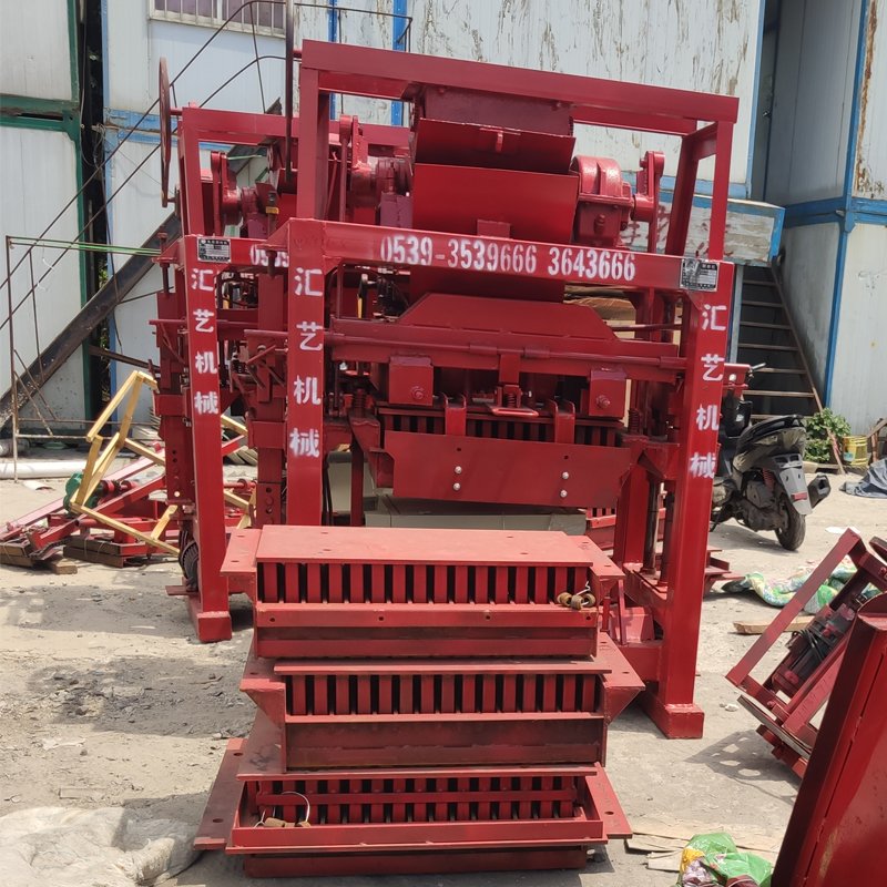 qtj4-35 automatic block machine concrete brick making machine hollow block making machine