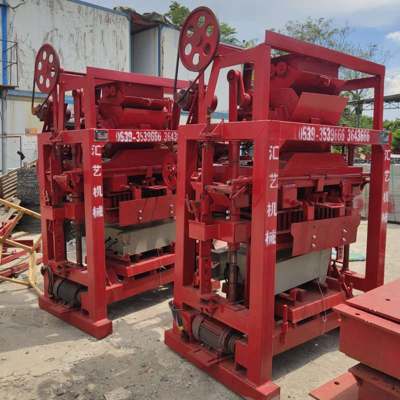 qtj4-35 automatic block machine concrete brick making machine hollow block making machine
