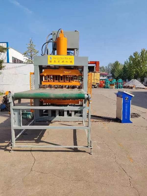 SY7-10 Manual Automatic Brick Making Machinery Interlocking Block Making Machine For Factory Sale
