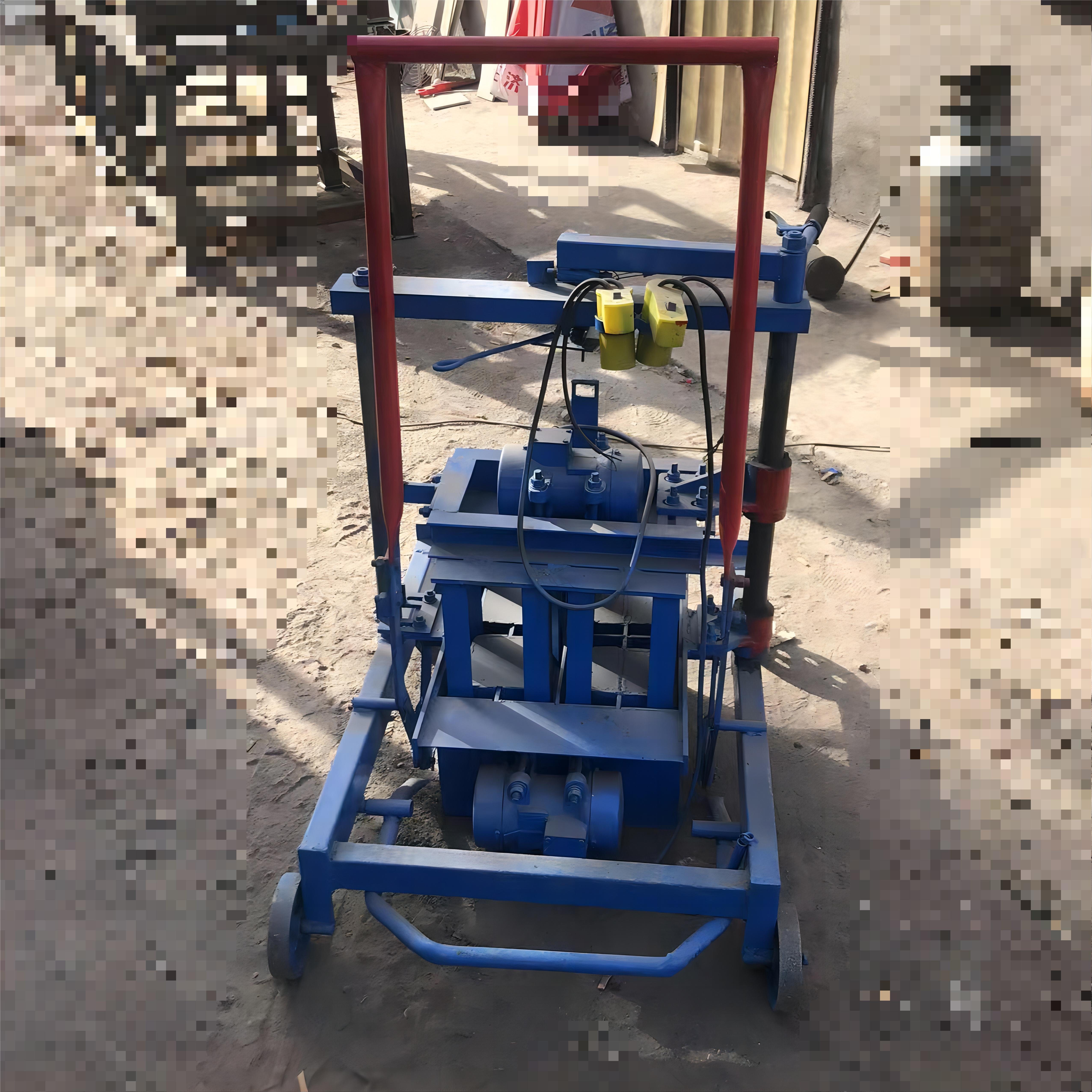 Automatic hydraulic small brick making machine interlocking paving cement block forming machine for sale