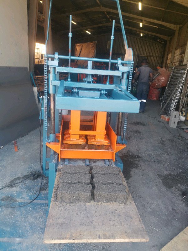 Manual hollow fly ash concrete cement ecological brick block moulding making machinery
