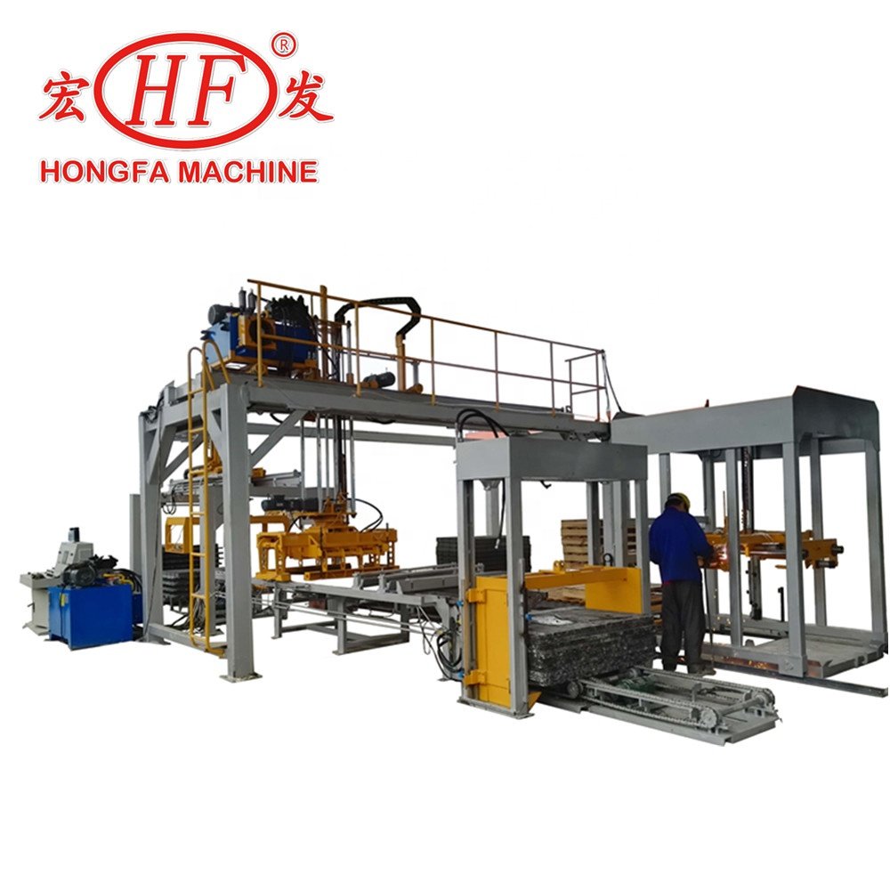 Automatic Hollow Block Palletizer Stacking Machine Robot Technology Concrete Brick Packer System Best Price Concrete Brick Raw