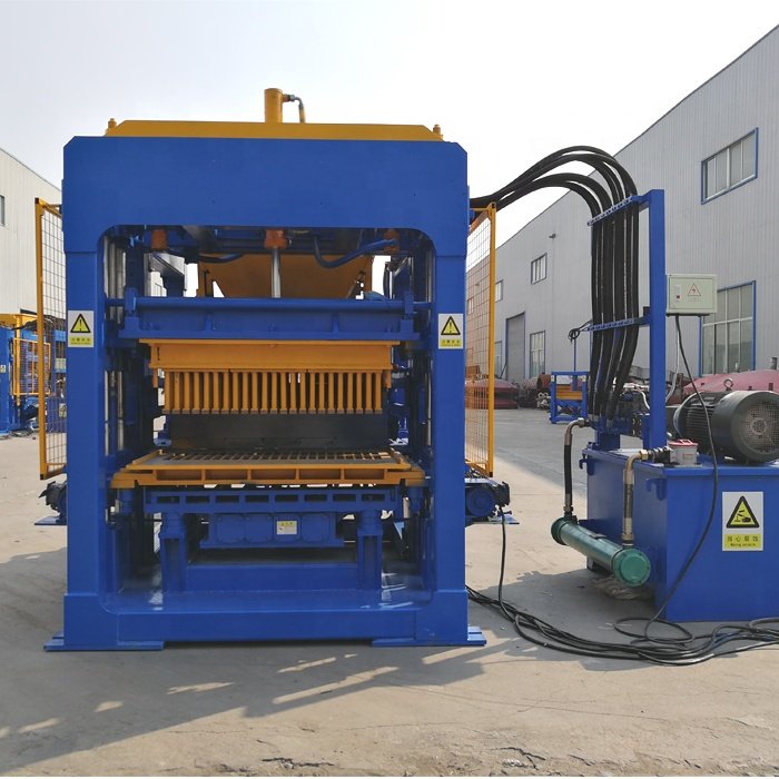 QT5-15 block making machine fully automatic industrial machine production hollow block mold brick making machinery