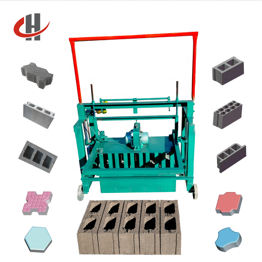 Hollow Paving Brick Making Machine Block Made From Sand Manual Hollow Block Making Machine Philippines
