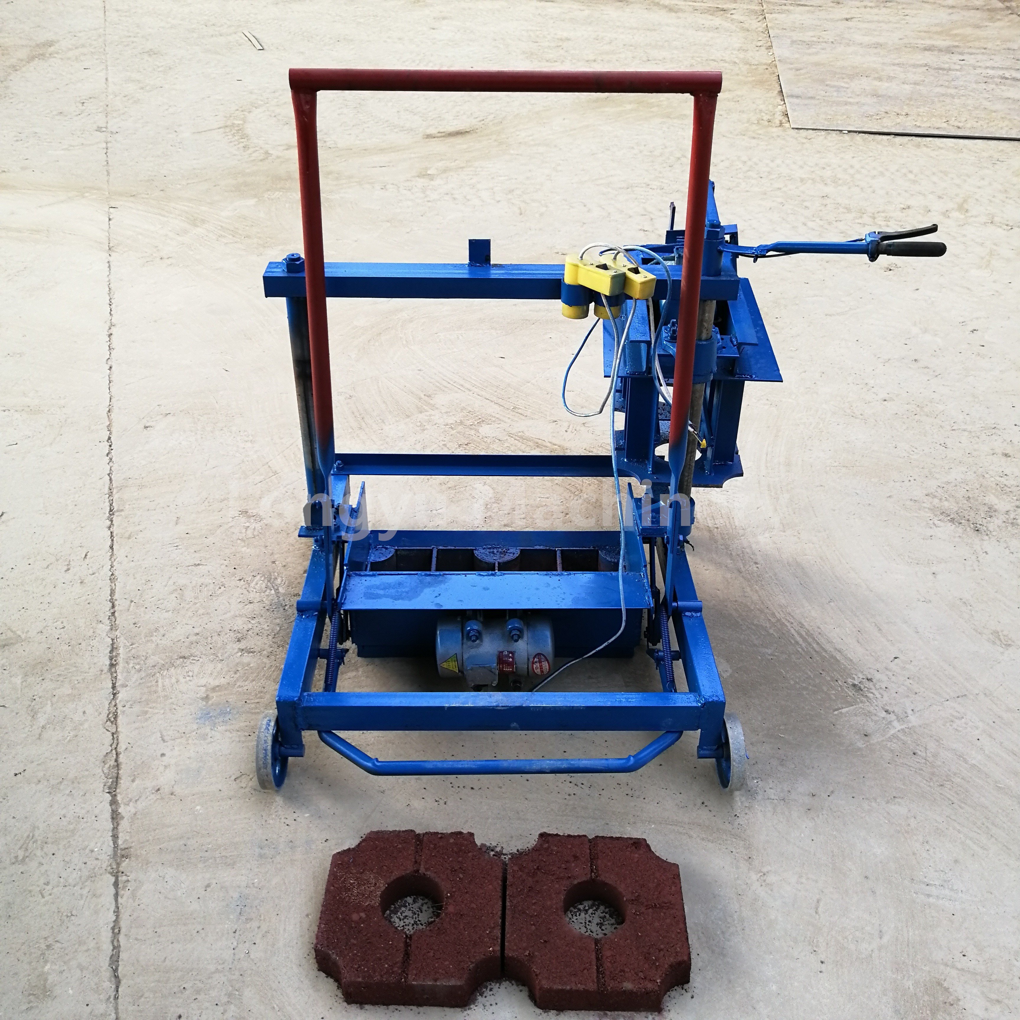 Affordable Small Brick Machine 2-45 Mini Concrete Block Machine Manual Brick Making Machine