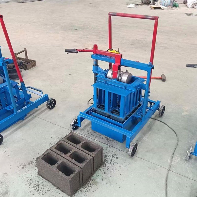 Concrete Cement Block Brick Making Machine Rotation Type Brick Making Machinery Hollow Concrete Cement Block Machine
