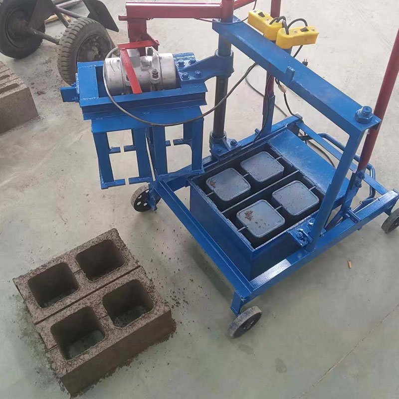 Concrete Cement Block Brick Making Machine Rotation Type Brick Making Machinery Hollow Concrete Cement Block Machine