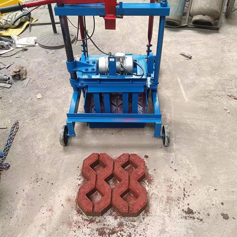 Concrete Cement Block Brick Making Machine Rotation Type Brick Making Machinery Hollow Concrete Cement Block Machine