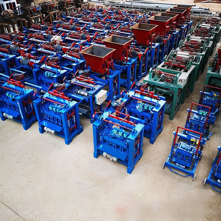 SONGMAO Fully Automatic Brick Making Machine Line Electric Cement Hollow Block Making Machine Manual Hydraulic Pump Sand 800