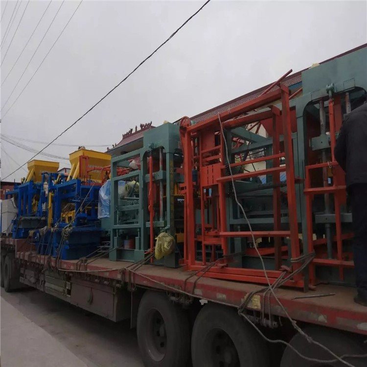SONGMAO Fully Automatic Brick Making Machine Line Electric Cement Hollow Block Making Machine Manual Hydraulic Pump Sand 800
