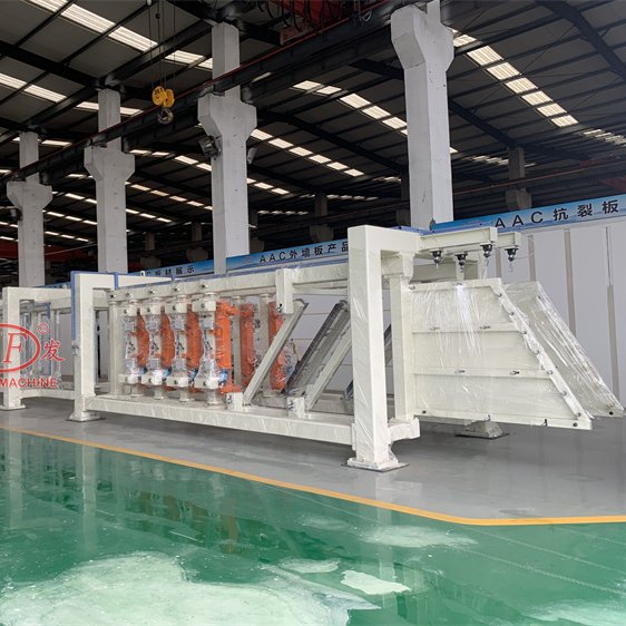 Aerated Concrete Block Making Machine Cement Sand Foam Aac Blocks Production Line Manufacturer Lightweight Brick Building Block