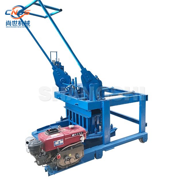 Cheap Manual big molds hollow block brick making mold metal interlocking cellular light weight concrete blocks brick mould
