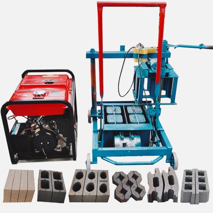 Factory diesel egg laying concrete block machine price interlocking manual brick making machinery