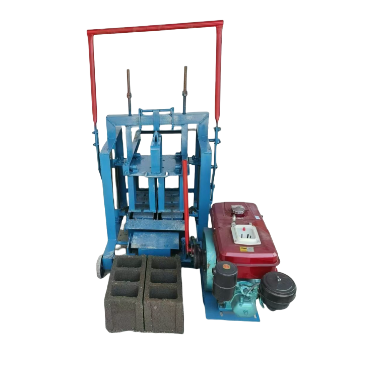 Factory diesel egg laying concrete block machine price interlocking manual brick making machinery