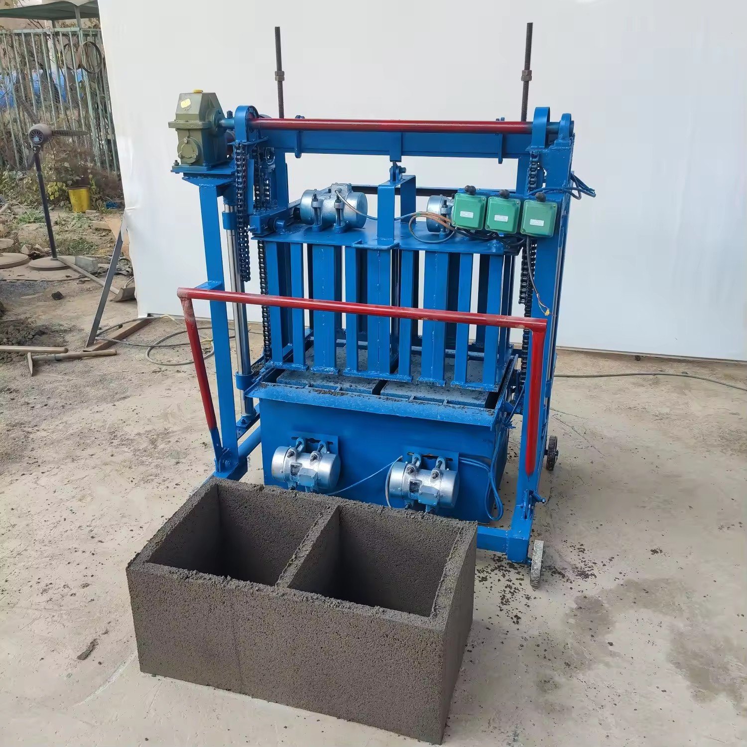 Factory Price Portable Rotation Brick Making Machine for Sale Manual Brick Making Machine
