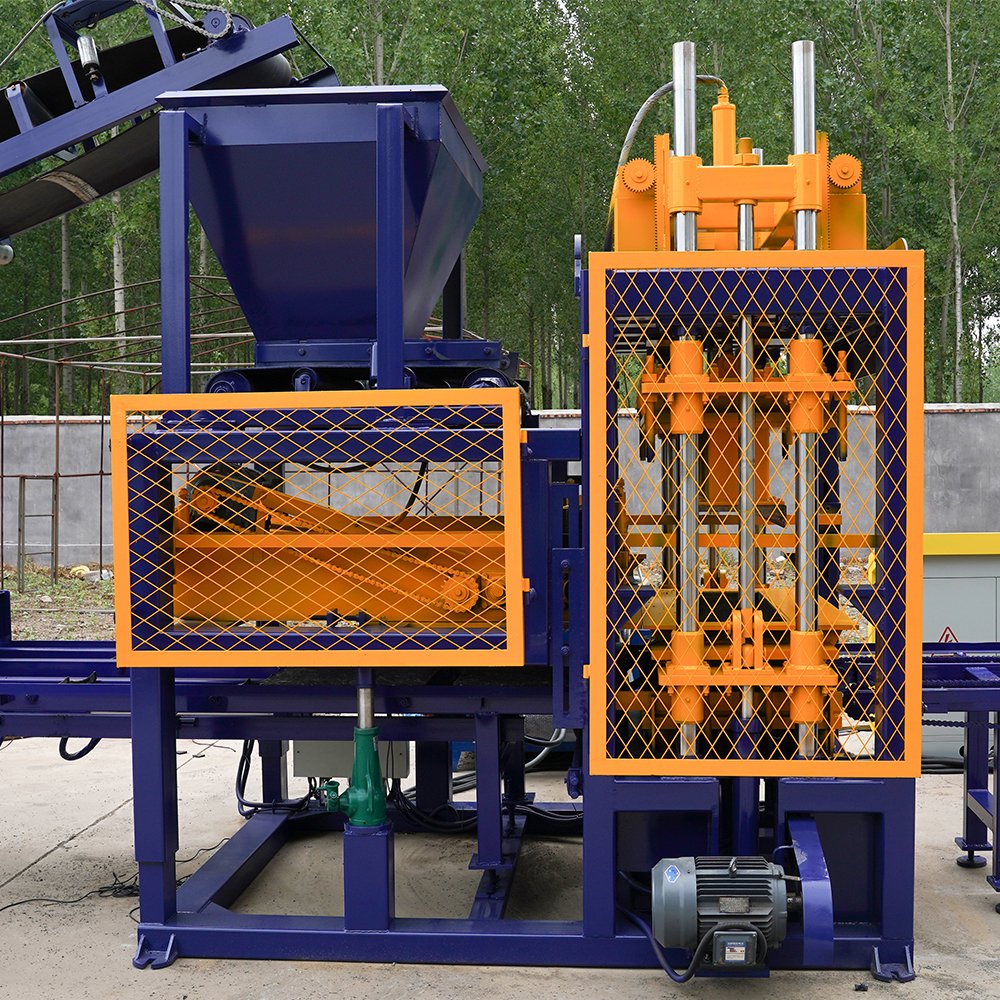 Making Machine Hollow Concrete Qt5 15 Block Small Concrete Pump Diesel Engine Block and Brick Making Machine Crushed Stone 5800