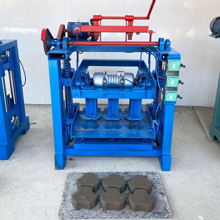 recycled plastic cement block brick making machine concrete fly ash brick machinery