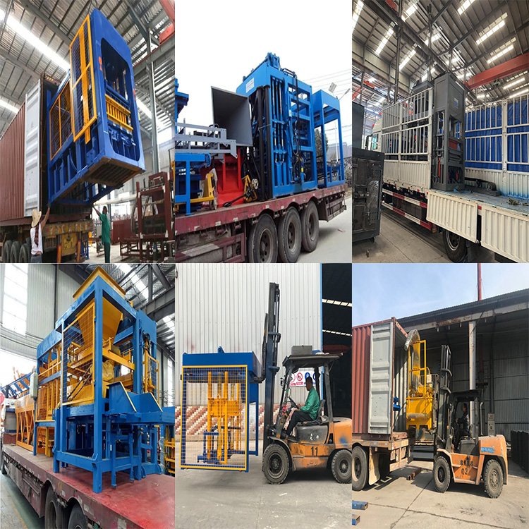 Concrete Block Making Machine Concrete Hollow Block Forming Machine Brick Making Machinery