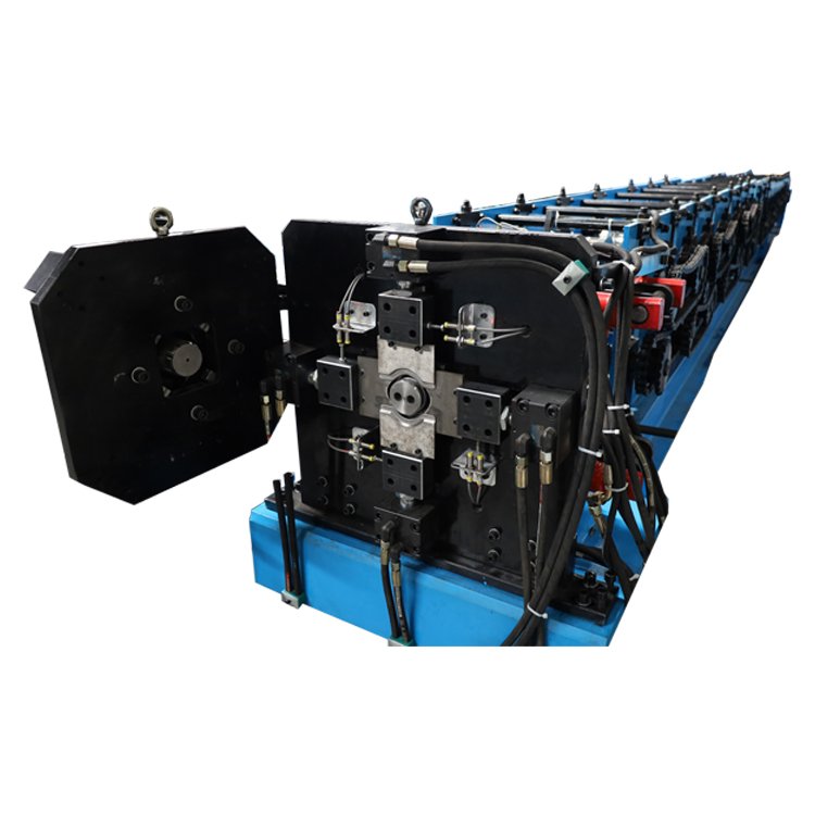 Hener Full Automatic Tile Making Machinery Steel Downpipe Spout Roll Forming Machine for round Downspout machine
