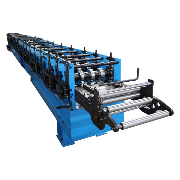 Hener Full Automatic Tile Making Machinery Steel Downpipe Spout Roll Forming Machine for round Downspout machine