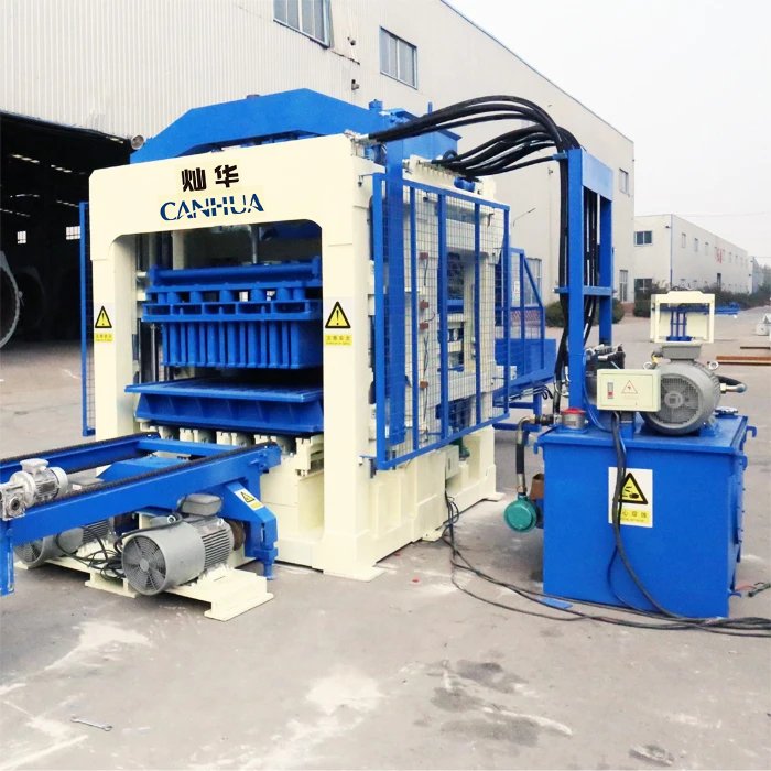 Equipment for Production Concrete Cement for Building Material Blocks Bricks Making Machine Qt 1015 Block Making Machine 15-20s