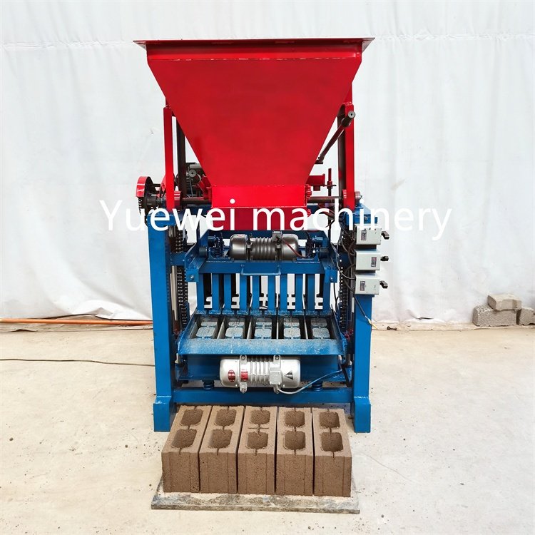 Popular High Quality Semi Automatic Interlocking Recycled Material Cement Block Brick Making Machine For Sale