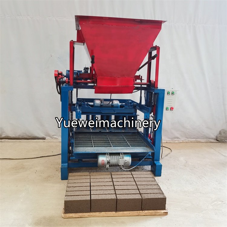 Popular High Quality Semi Automatic Interlocking Recycled Material Cement Block Brick Making Machine For Sale