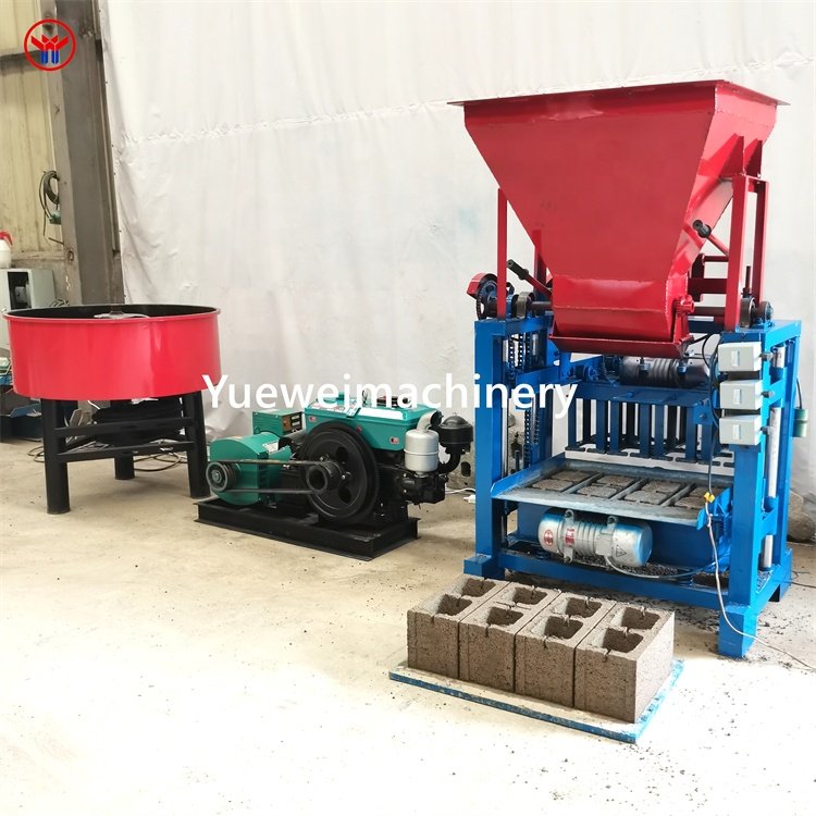 Popular High Quality Semi Automatic Interlocking Recycled Material Cement Block Brick Making Machine For Sale