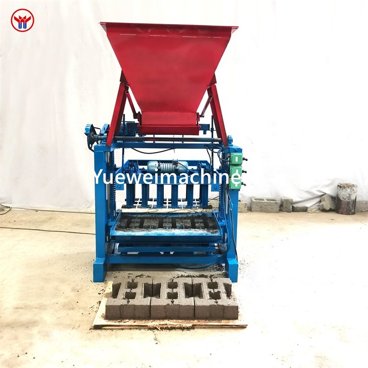 Popular High Quality Semi Automatic Interlocking Recycled Material Cement Block Brick Making Machine For Sale
