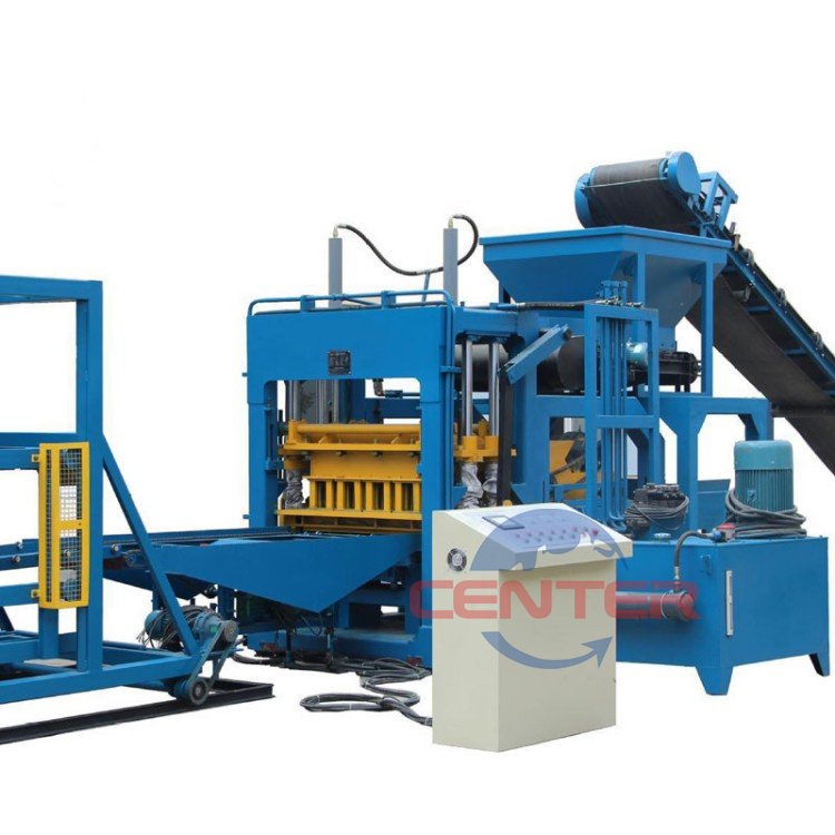 "Automatic Concrete Block Making Machine Concrete Brick Machine Brick Making Machinery