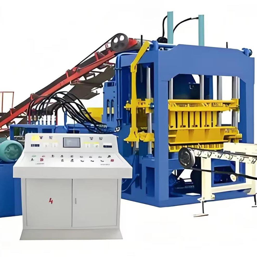 Automatic Cement Brick-Making Machine with Core Components Motor Gear Mold for Block Production for South Africa