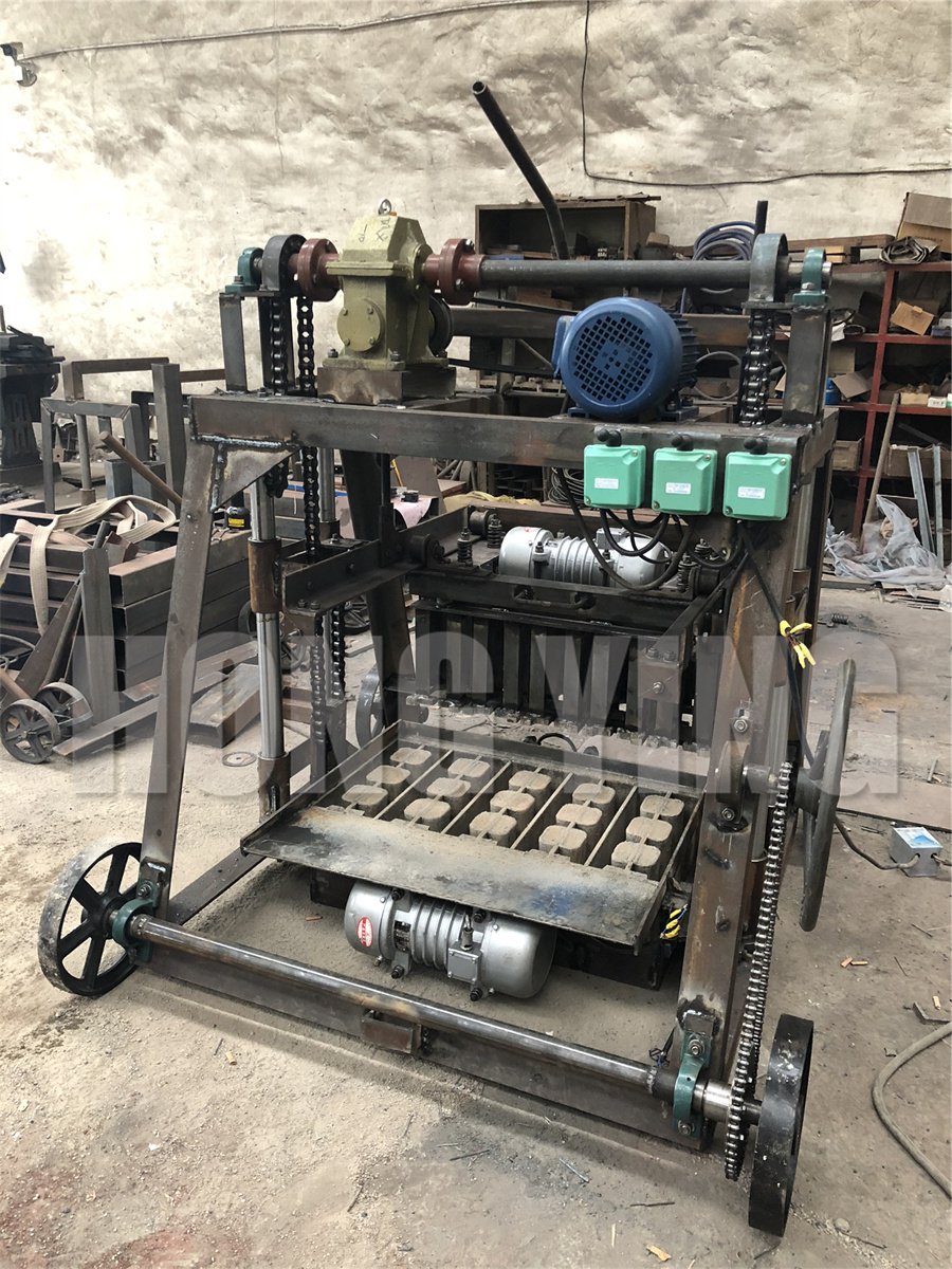 QMY4-40 widely used fly ash hollow bricks making machine price for sale