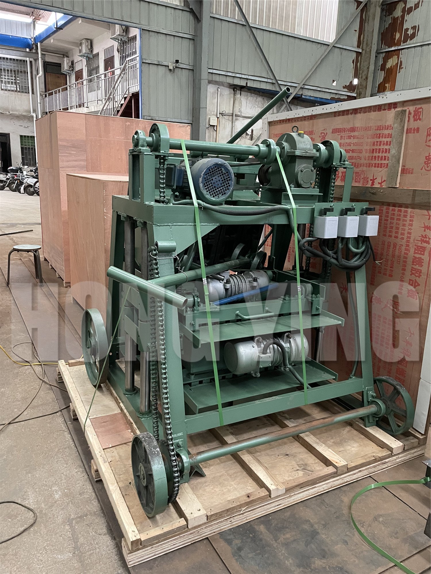 QMY4-40 widely used fly ash hollow bricks making machine price for sale