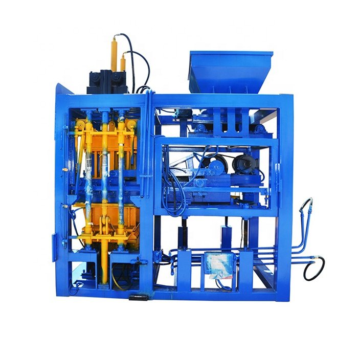 Super QT5-15 Hydraulic Cement Hollow BLock Manufacturing Equipment Automatic Paver Brick Making Machinery