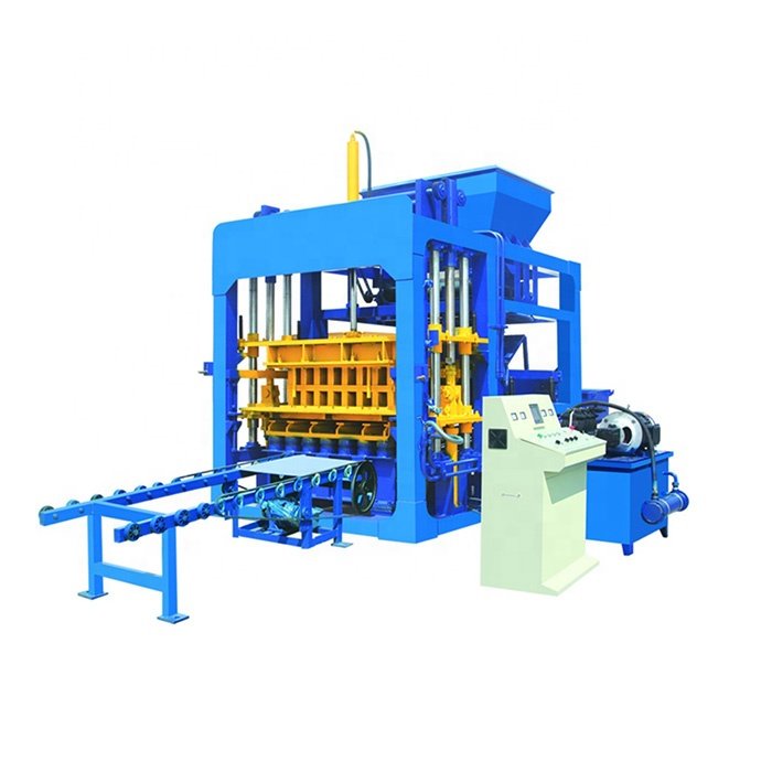 Super QT5-15 Hydraulic Cement Hollow BLock Manufacturing Equipment Automatic Paver Brick Making Machinery