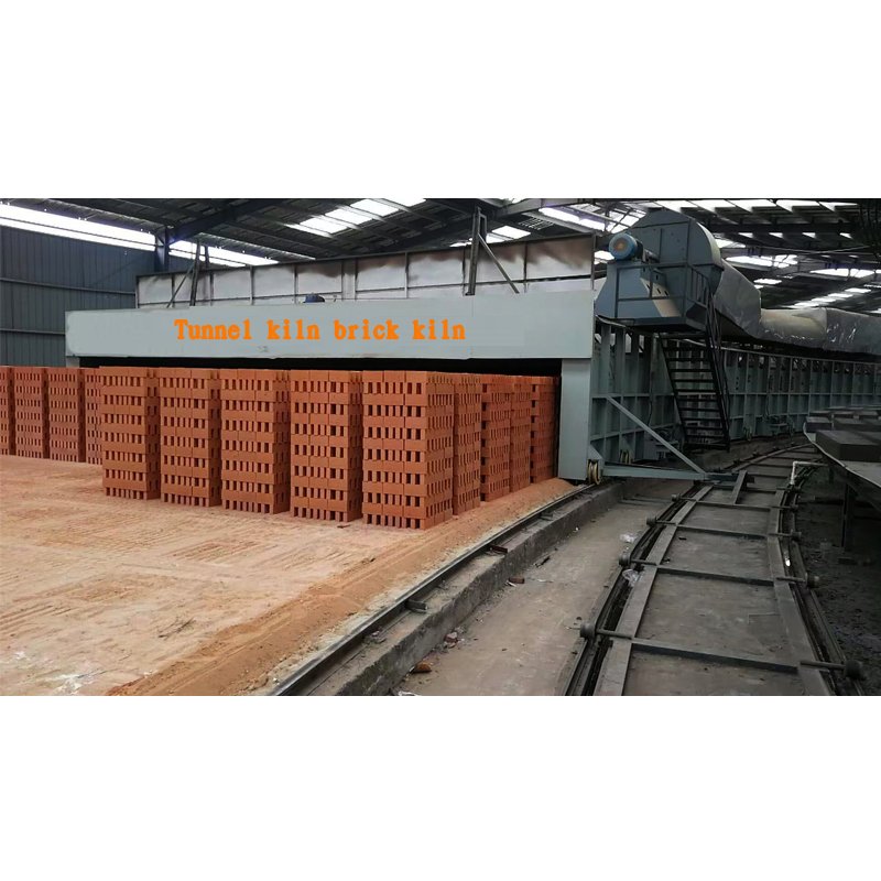 High capacity fired brick making machine rotary tunnel kiln brick kiln