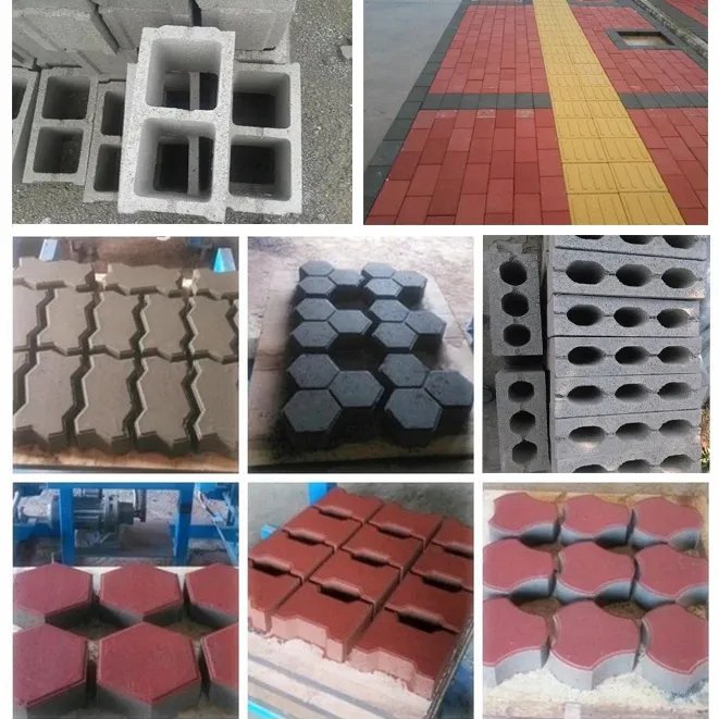 Hot Selling Solid Hollow Interlocking Brick Making Machine 220v/380V Semi-automatic Clay Brick Making Machine
