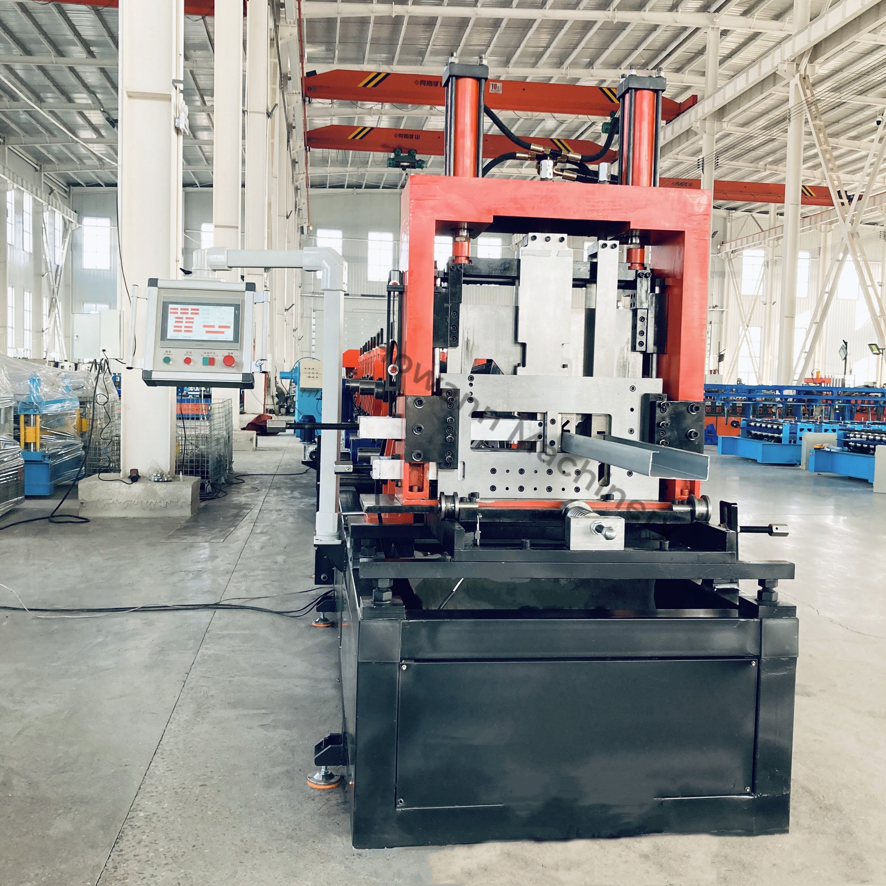Cheaper C Z Purlin Forming Machine Steel Frame Steel C U Z W L Shape CZ Purlin Profile Channel Making Roll Forming Machine
