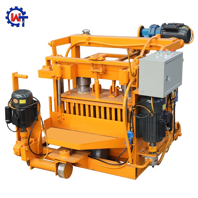 QT40-3 egg laying concrete cement manual block brick making machine concere price