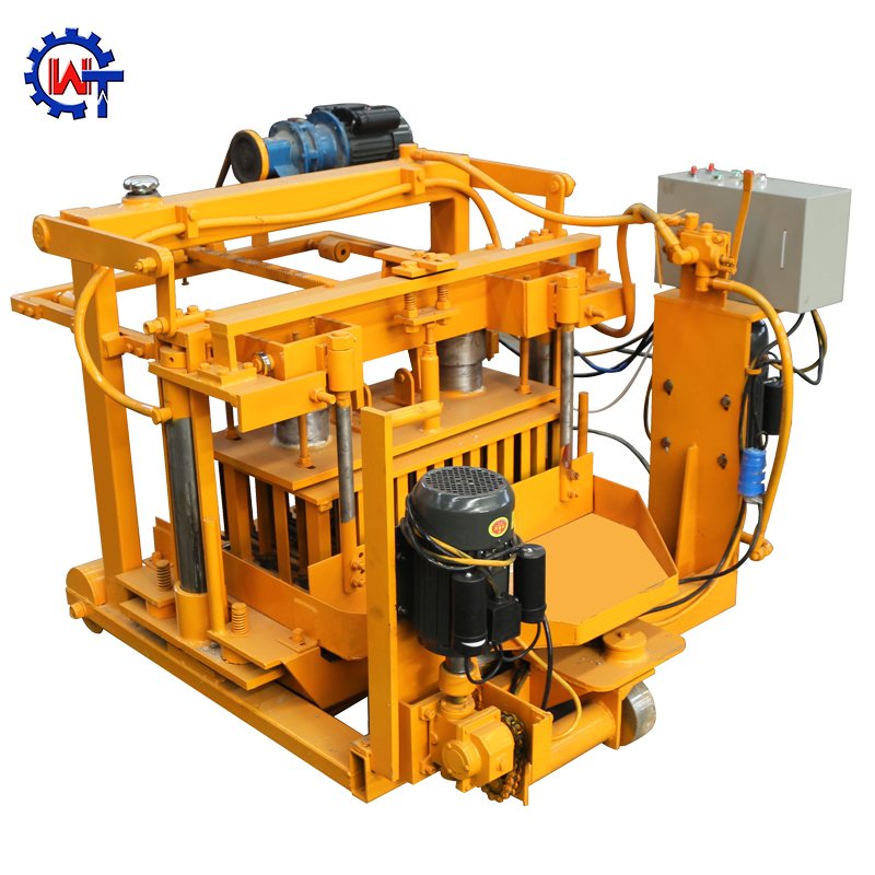 QT40-3 egg laying concrete cement manual block brick making machine concere price